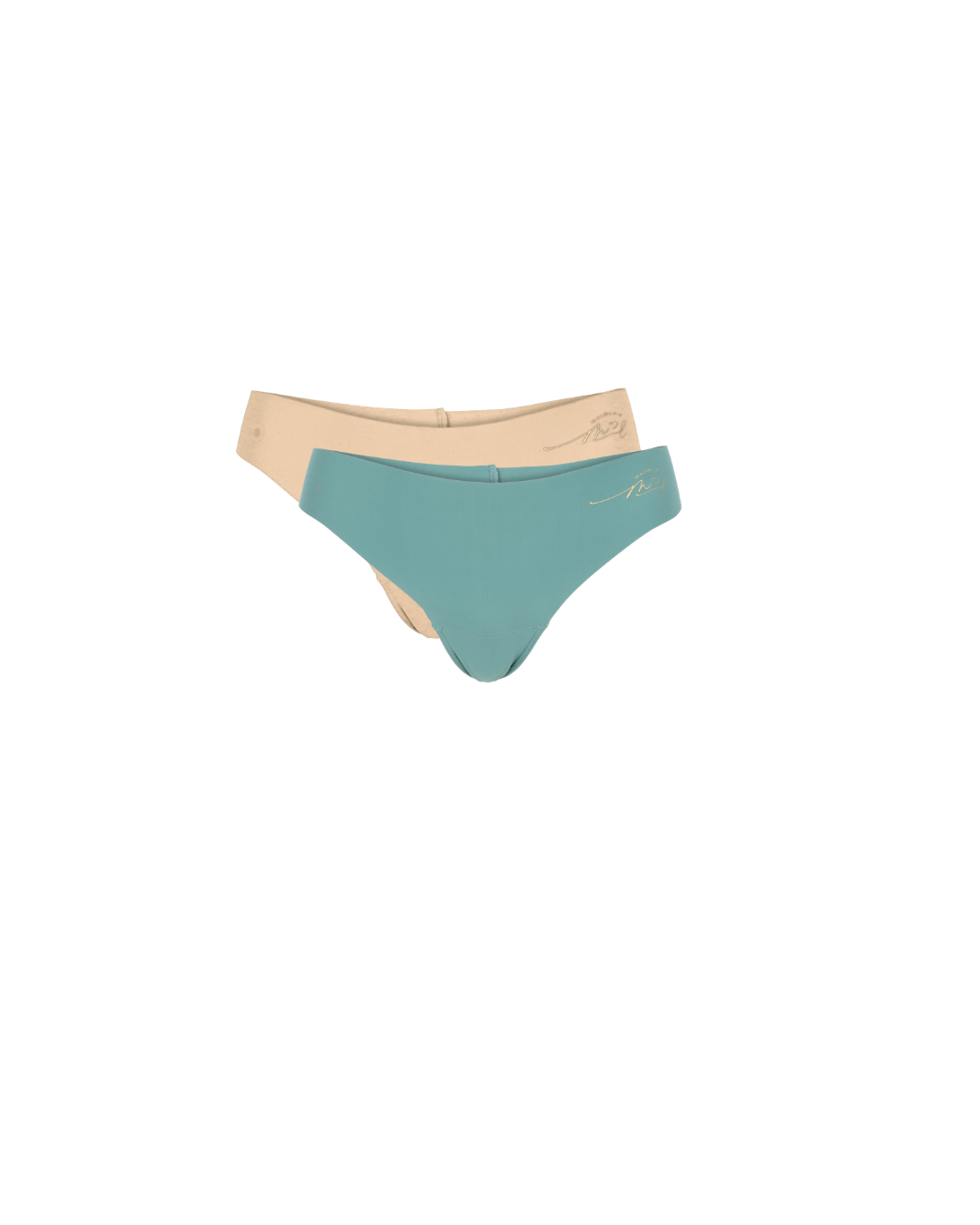 Aura - Seamless Camel Toe Tanga (2er-Set)