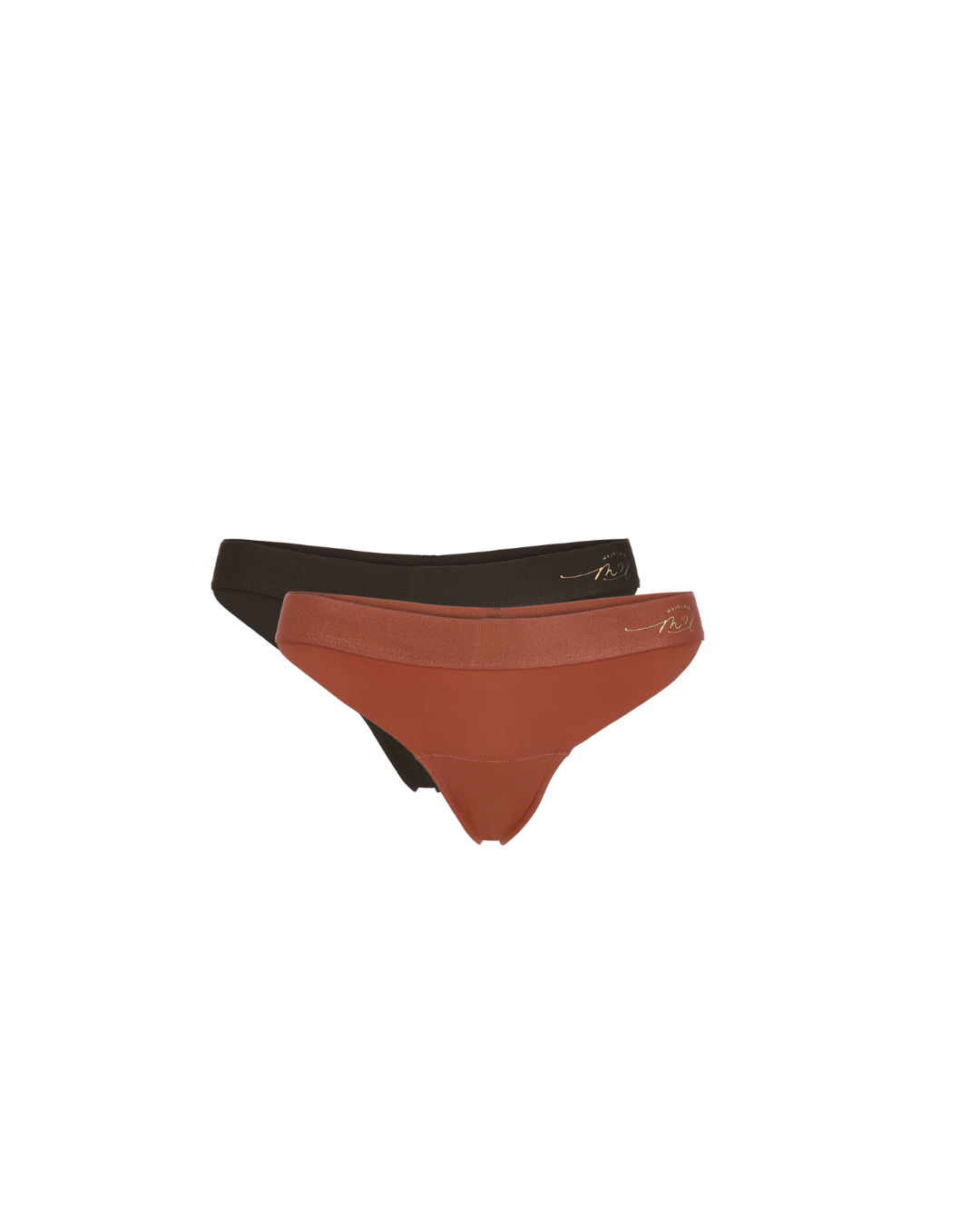 Luna - Comfort Tanga mit integriertem Cameltoe-Schutz (2er-Set)
